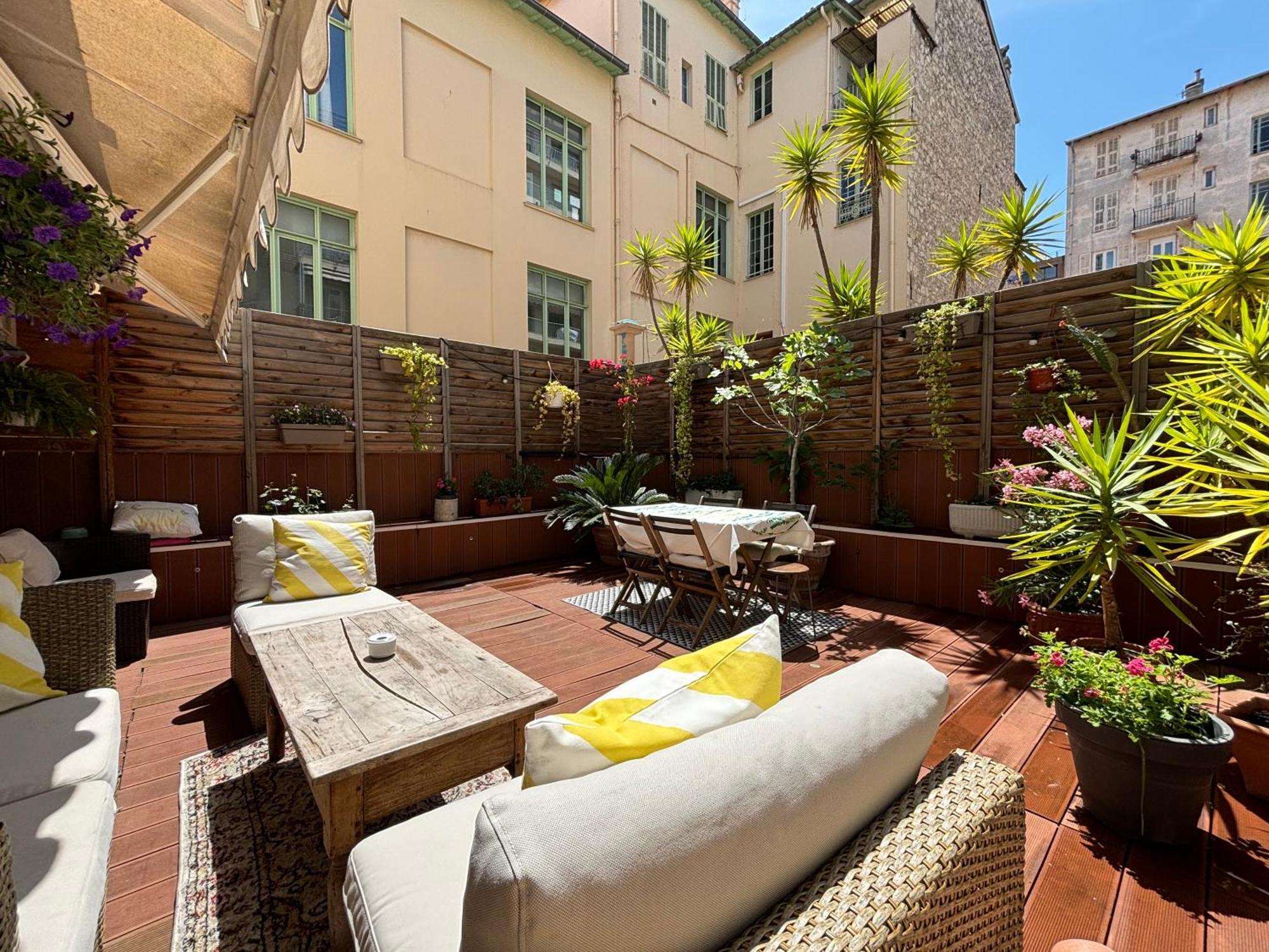 니스 Large Magnificent Terrace 아파트 외부 사진
